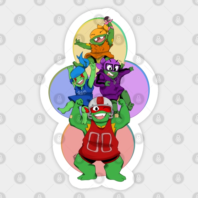 Rottmnt Babies Sticker by Beansprout Doodles